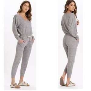 Vuori Gray Jumpsuit